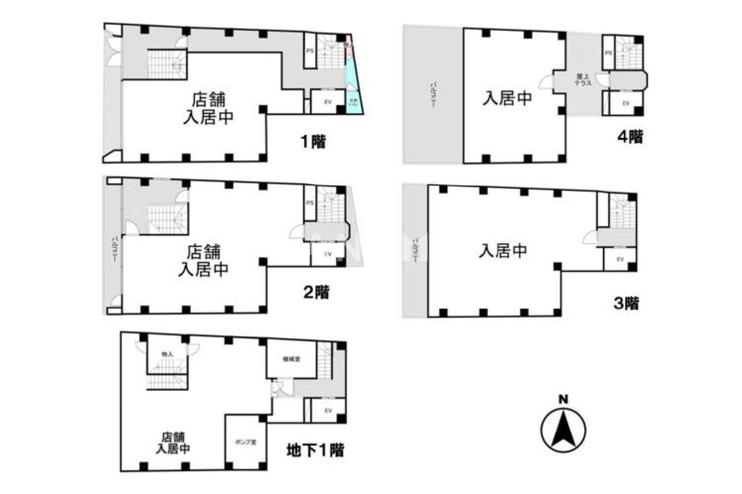 大阪府大阪市中央区難波千日前10番9号 一棟売りビル 154.92㎡ 官网图片 5