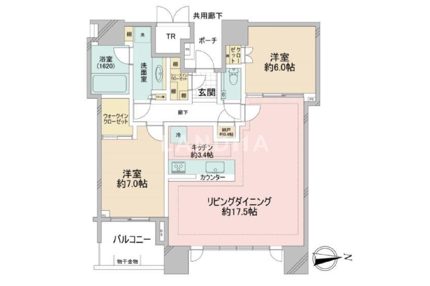 東京都中央区晴海3丁目 投資用マンション 80.66㎡ 官网图片 7