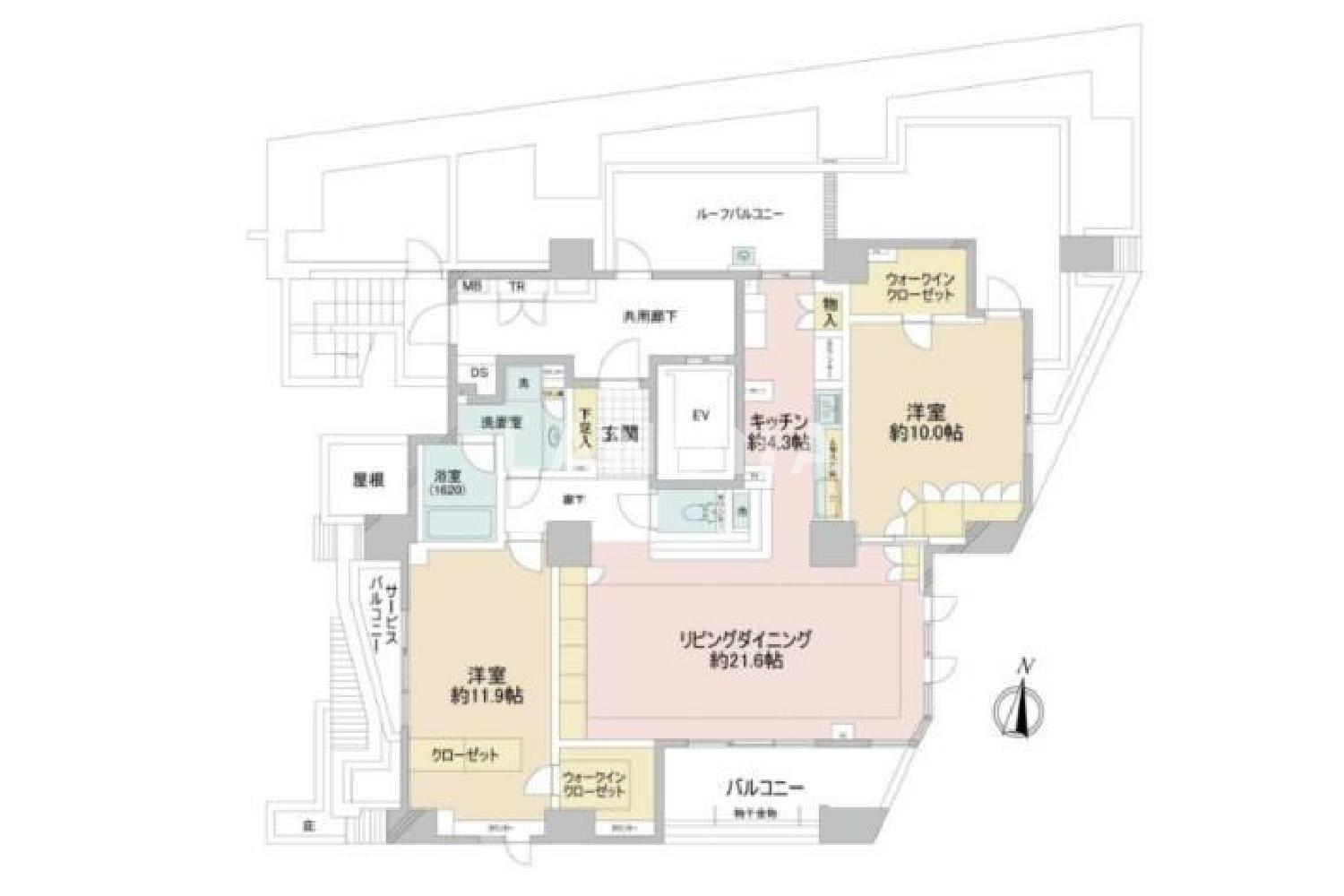 東京都世田谷区奥沢3丁目 投資用マンション 113.78㎡ 官网图片 10