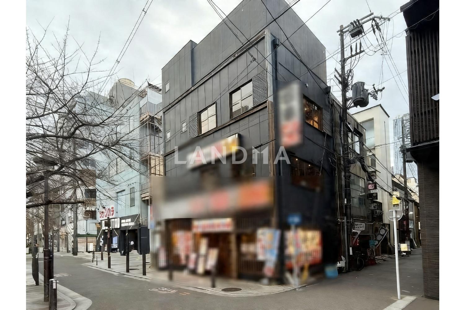京都府京都市中京区西木屋町通六角下る山崎町 一棟売りビル 44.39㎡