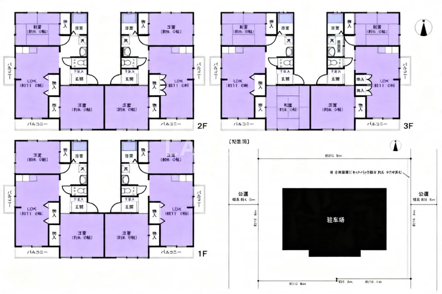 東京都杉並区梅里2丁目28-16 一棟売りアパート 350.31㎡ 官网图片 2