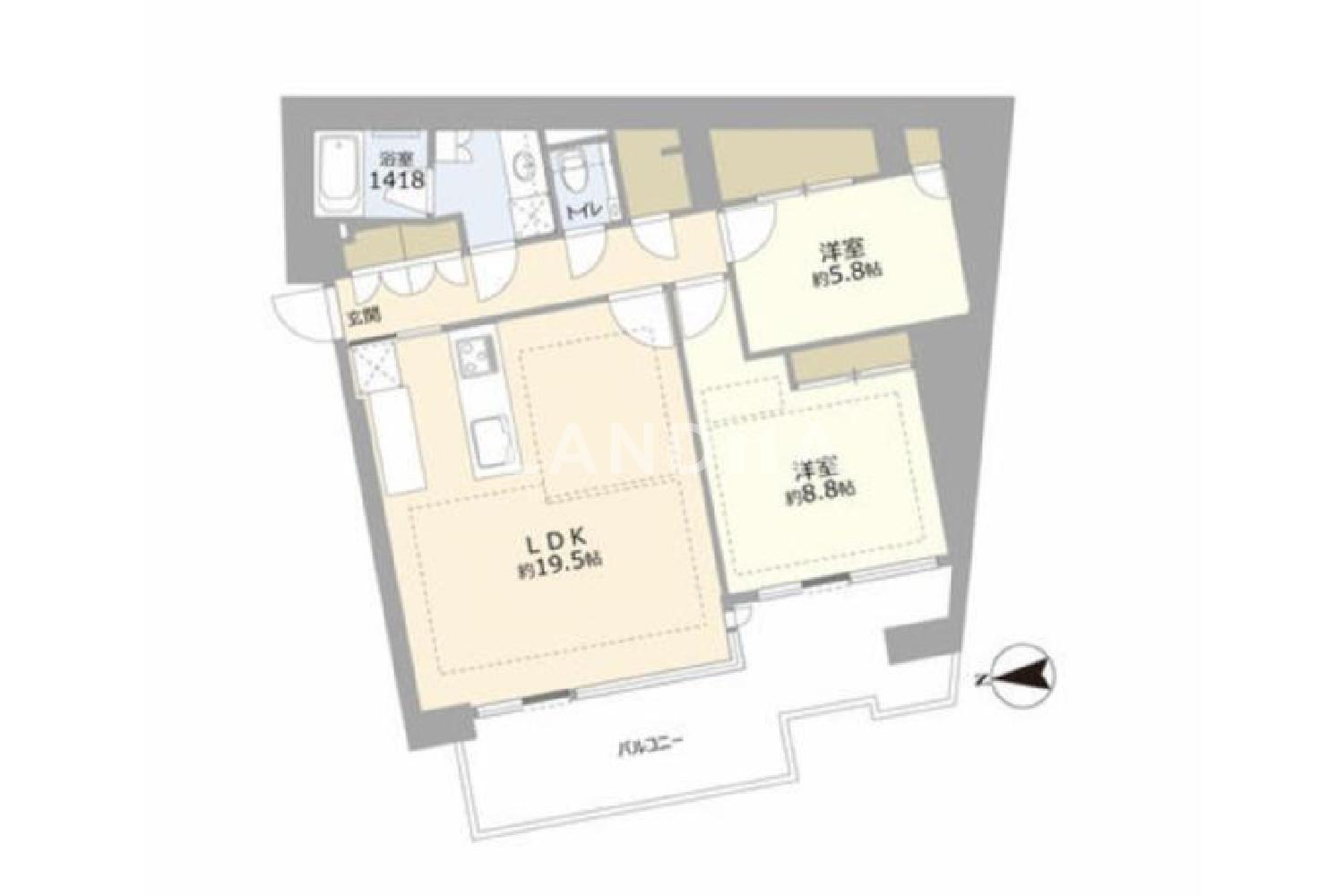 東京都港区麻布永坂町 投資用マンション 81.27㎡ 官网图片 2