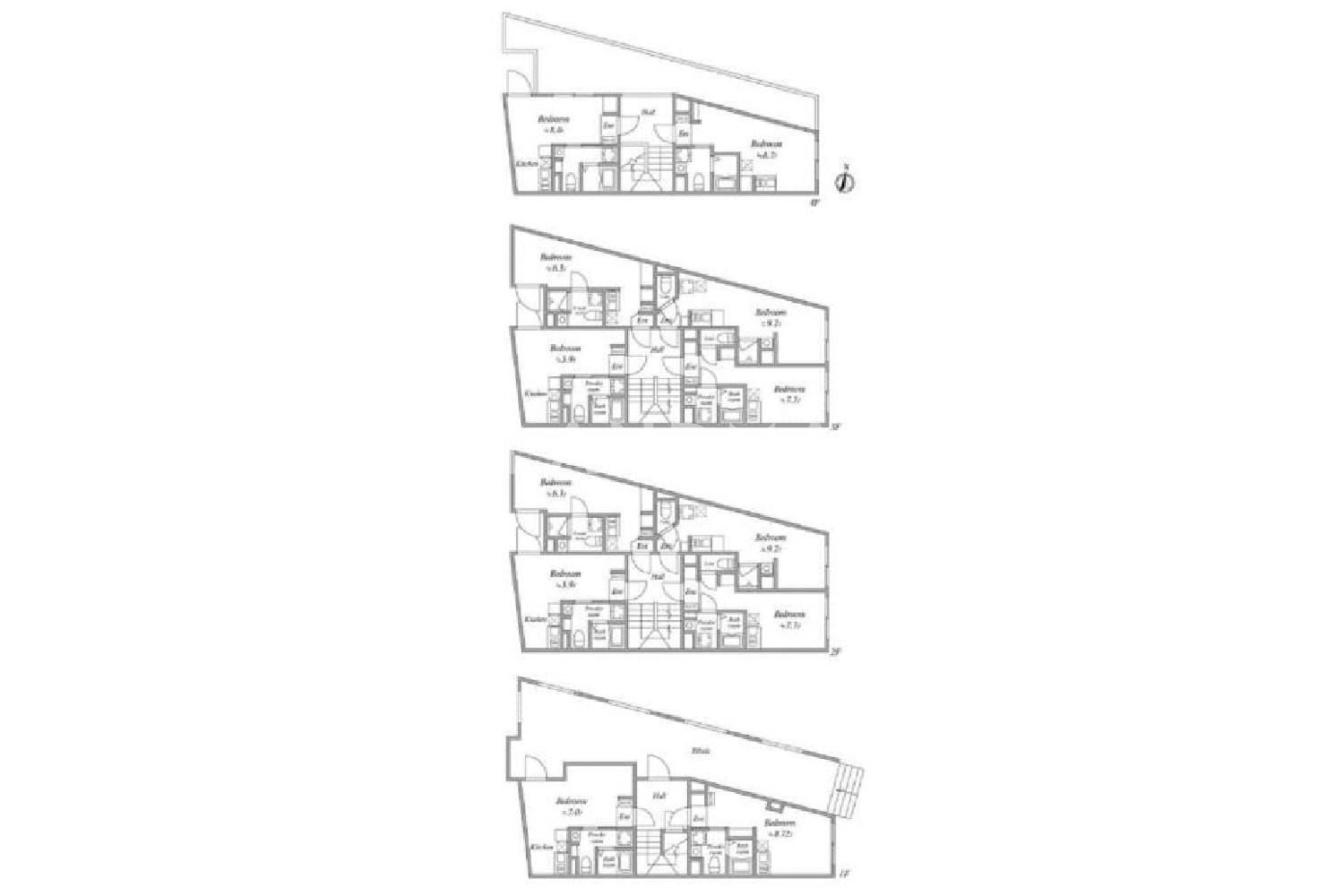 東京都足立区栗原 一棟売りマンション 114.29㎡ 官网图片 8