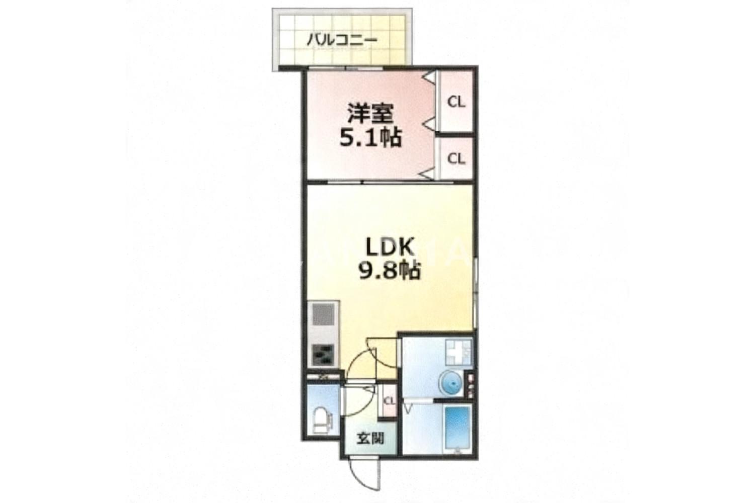 大阪府大阪市生野区巽北1丁目462-23,462-24 一棟売りアパート 289.26㎡ 官网图片 4