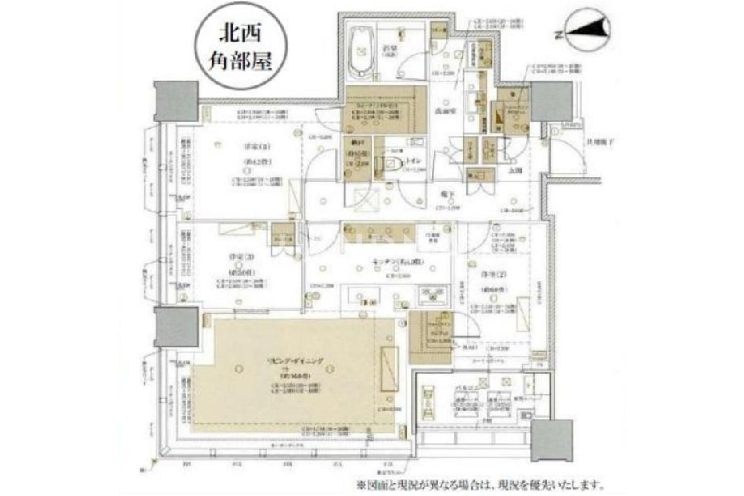 東京都港区白金1丁目 投資用マンション 92.84㎡ 官网图片 5