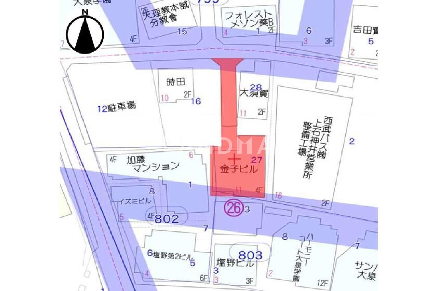 東京都練馬区東大泉4-26-11 一棟売りビル 271.51㎡ 官网图片 3