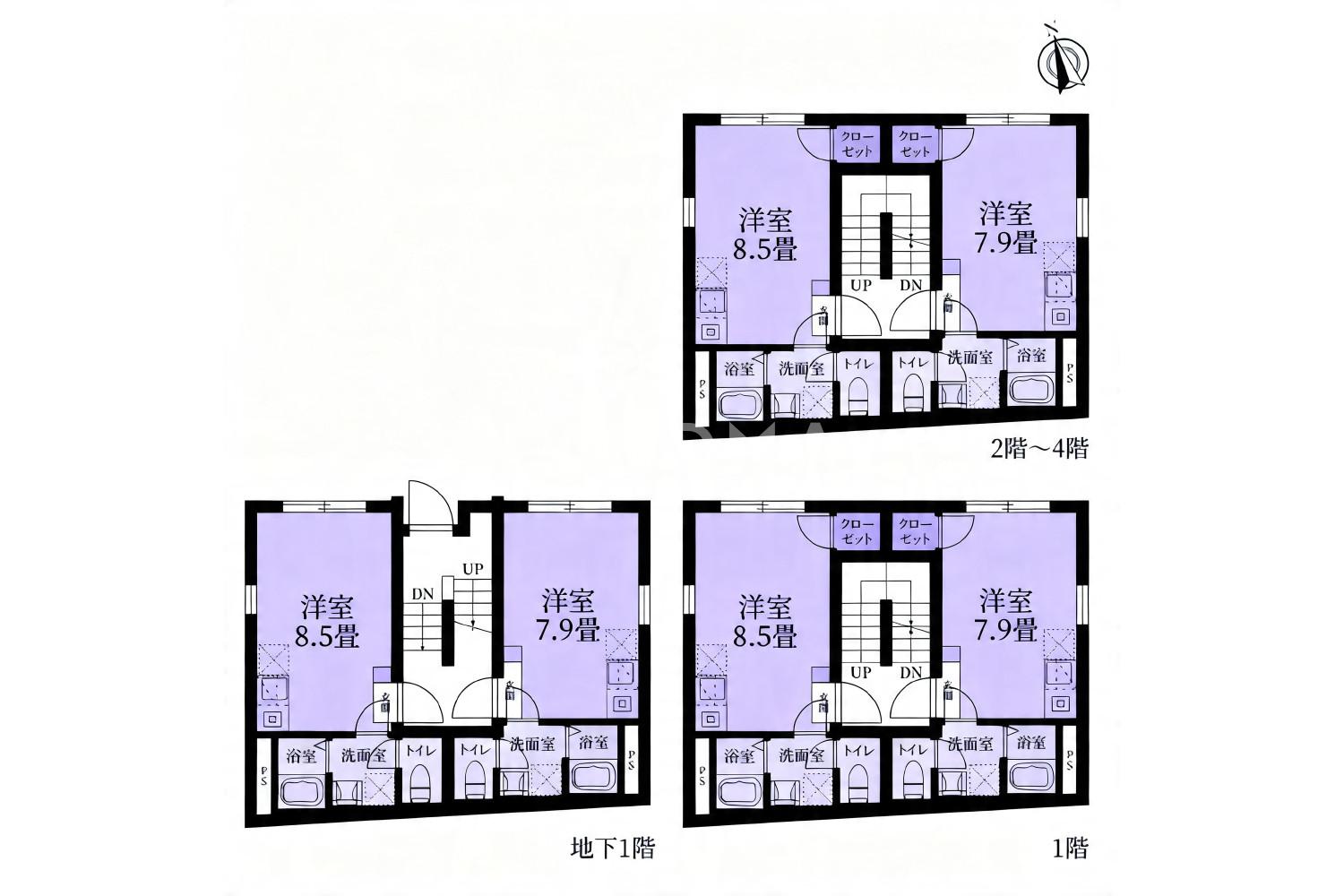 東京都豊島区高松1-18-5 一棟売りマンション 74.15㎡ 官网图片 8