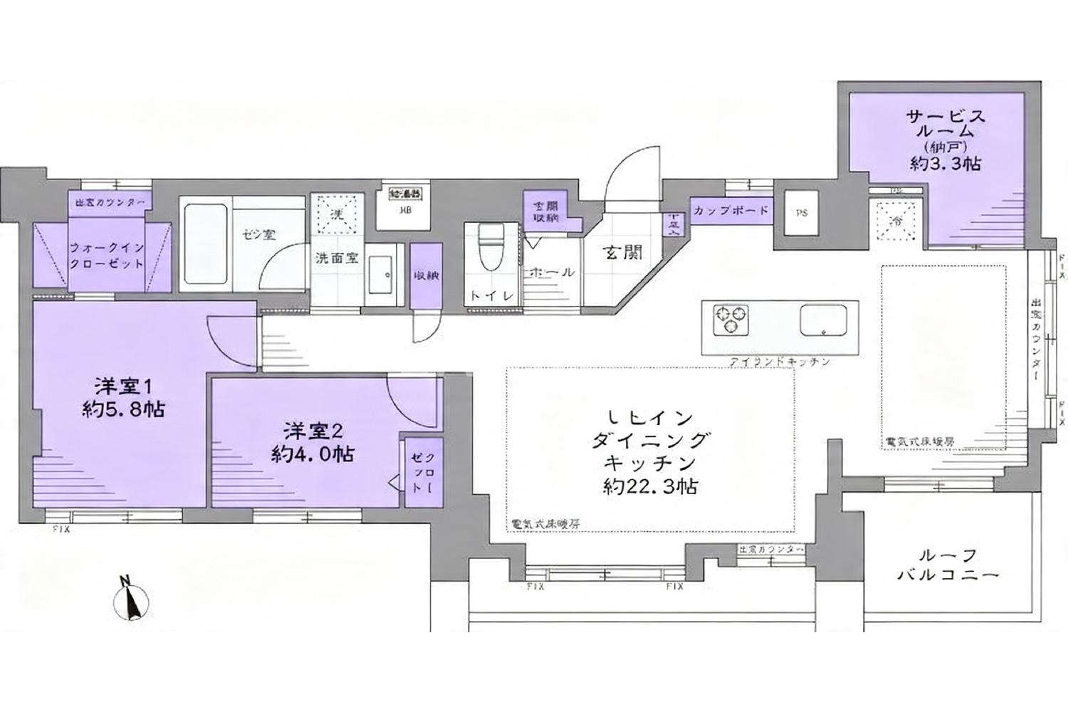 ライオンズマンション麻布十番南 官网图片 2