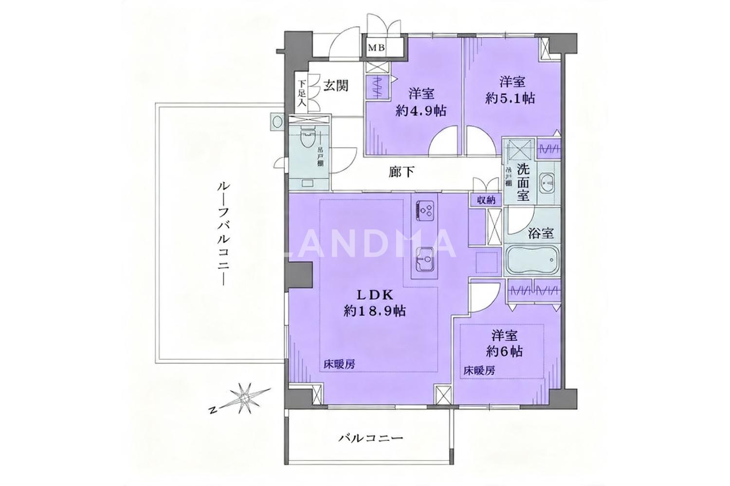 パークハウス市谷仲之町 官网图片 4