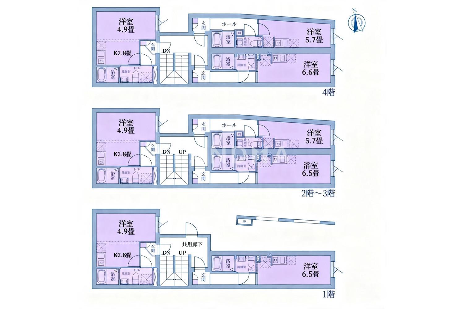 東京都荒川区西尾久2-18-3 一棟売りマンション 98.03㎡ 官网图片 7