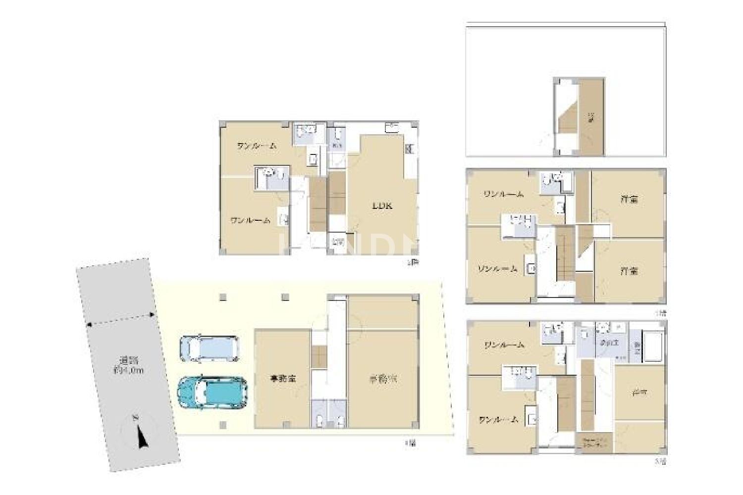 東京都新宿区中落合1丁目 一棟売りマンション 145.67㎡ 官网图片 5
