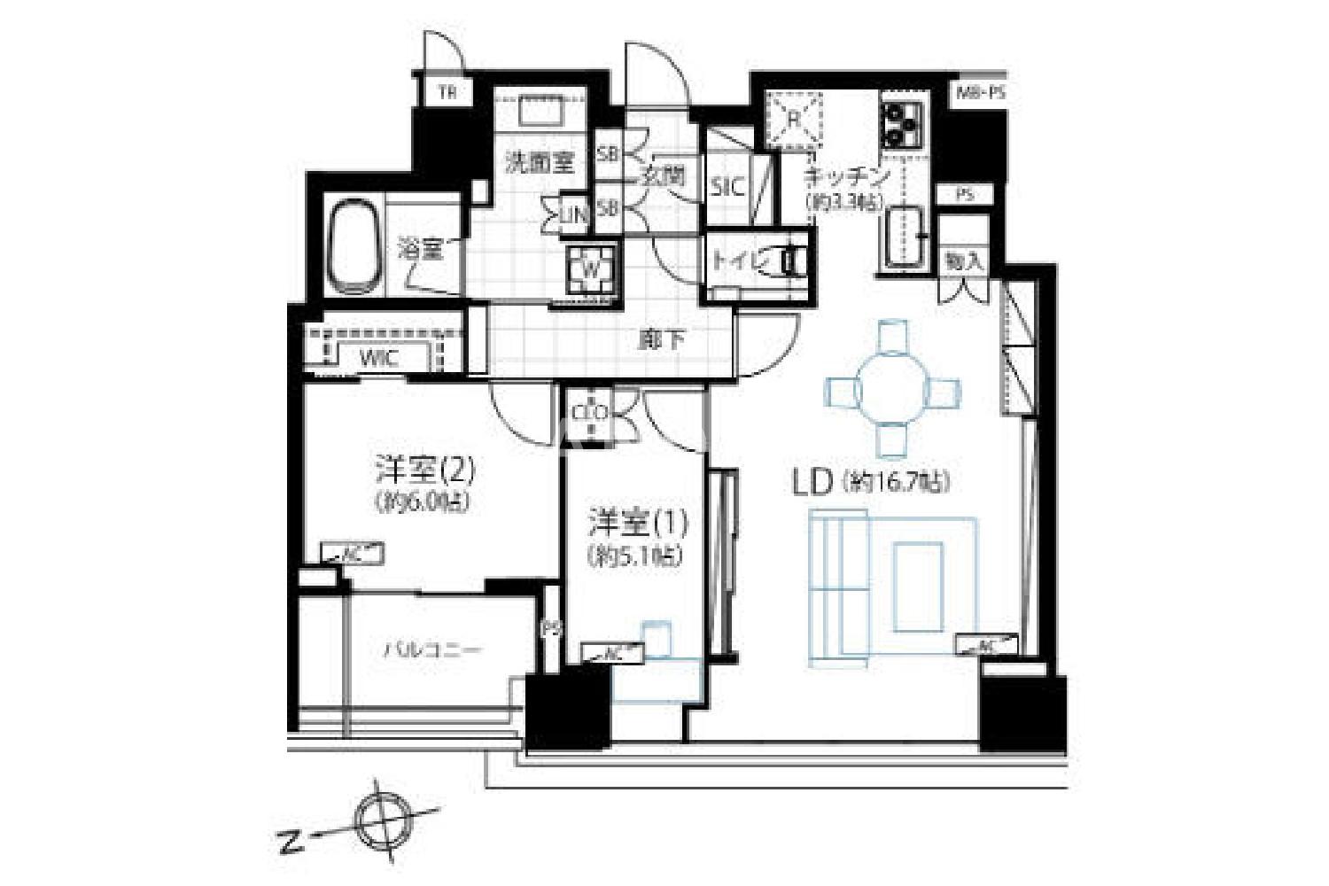 クラッシィタワー新宿御苑