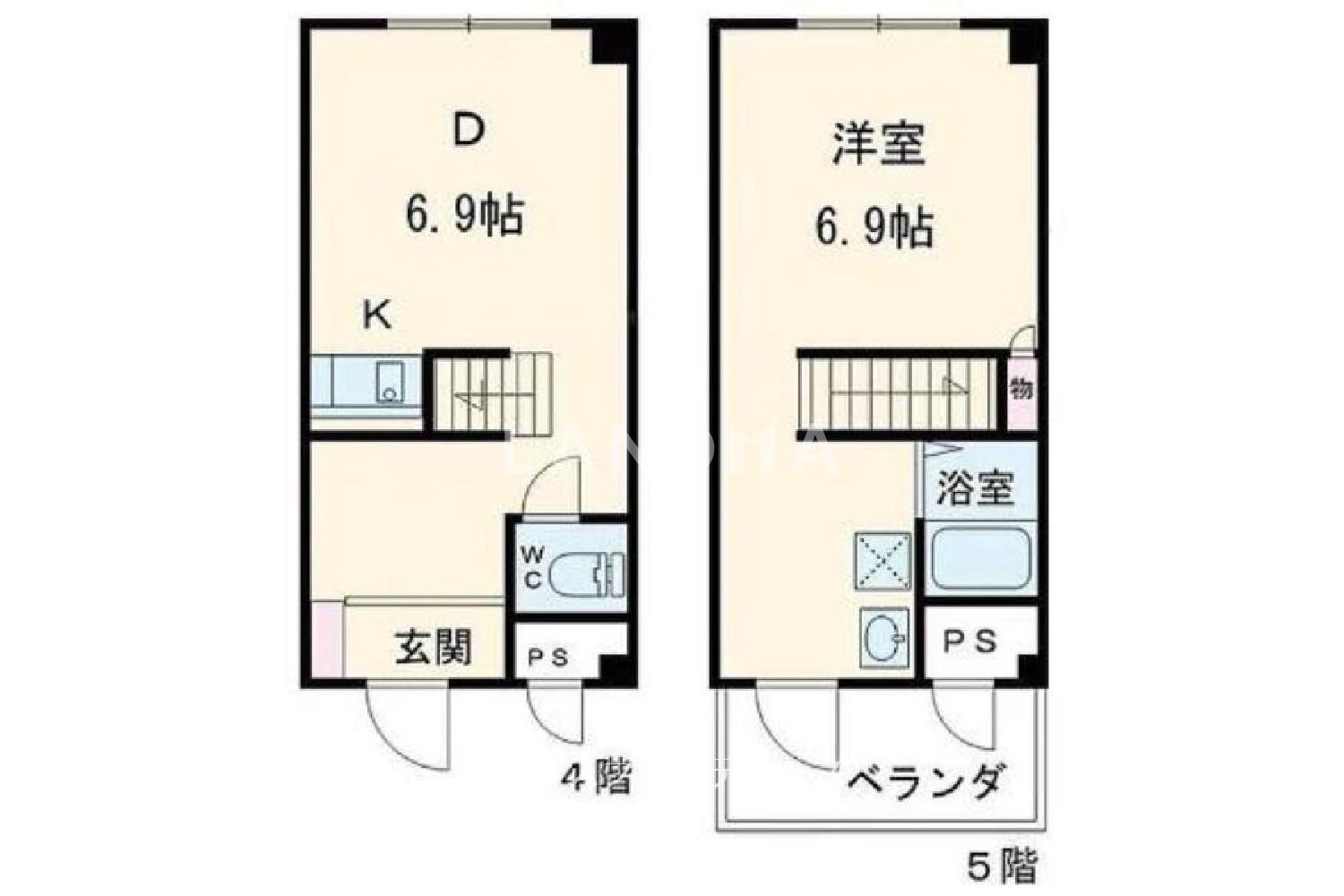 東京都江戸川区東葛西 一棟売りマンション 142.88㎡ 官网图片 6