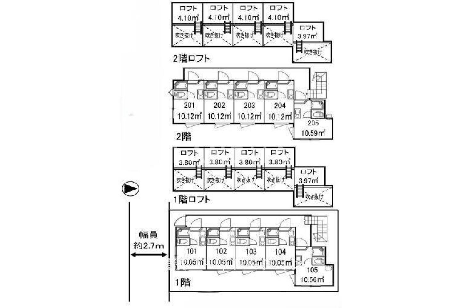 東京都新宿区北新宿3丁目 一棟売りアパート 119.98㎡ 官网图片 2