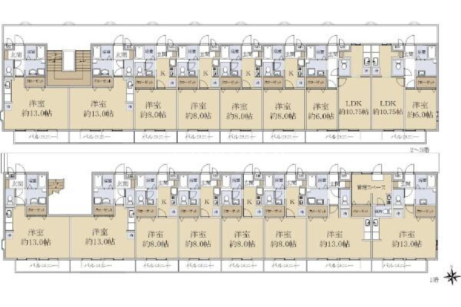 東京都杉並区井草2丁目 一棟売りアパート 922.94㎡ 官网图片 10