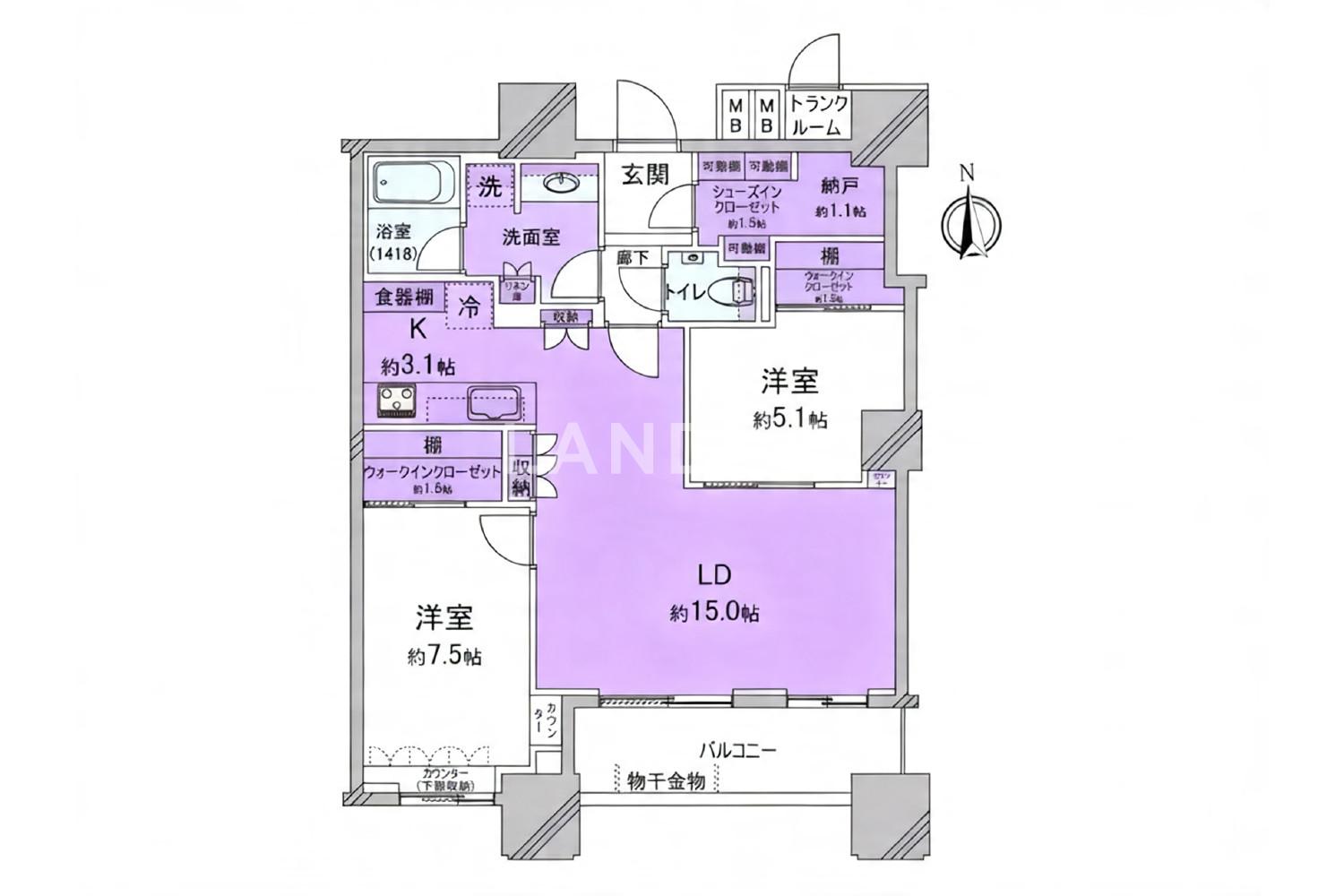 パークシティ大崎ザ　タワー 官网图片 19