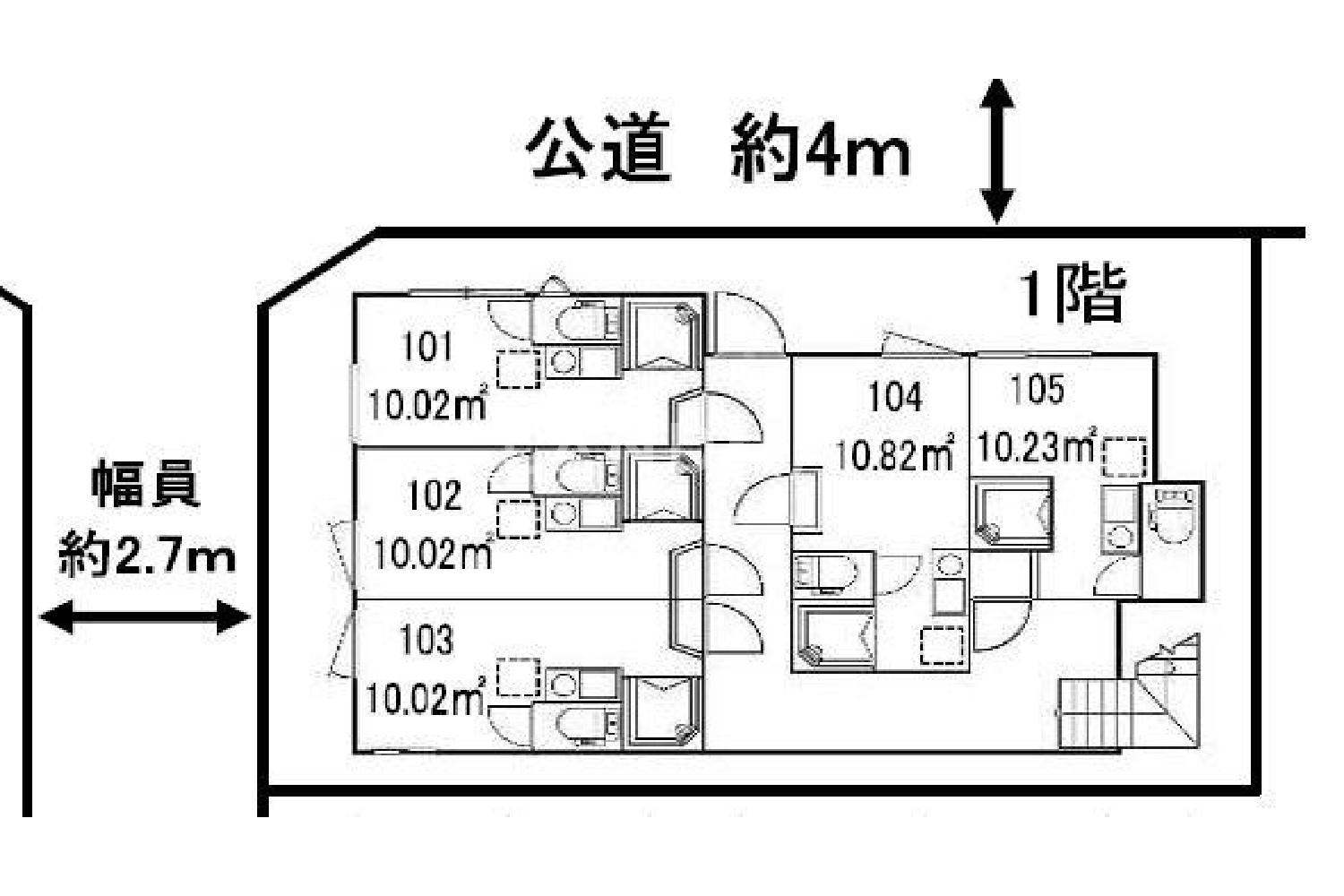 東京都新宿区北新宿3丁目 一棟売りアパート 129.48㎡ 官网图片 2