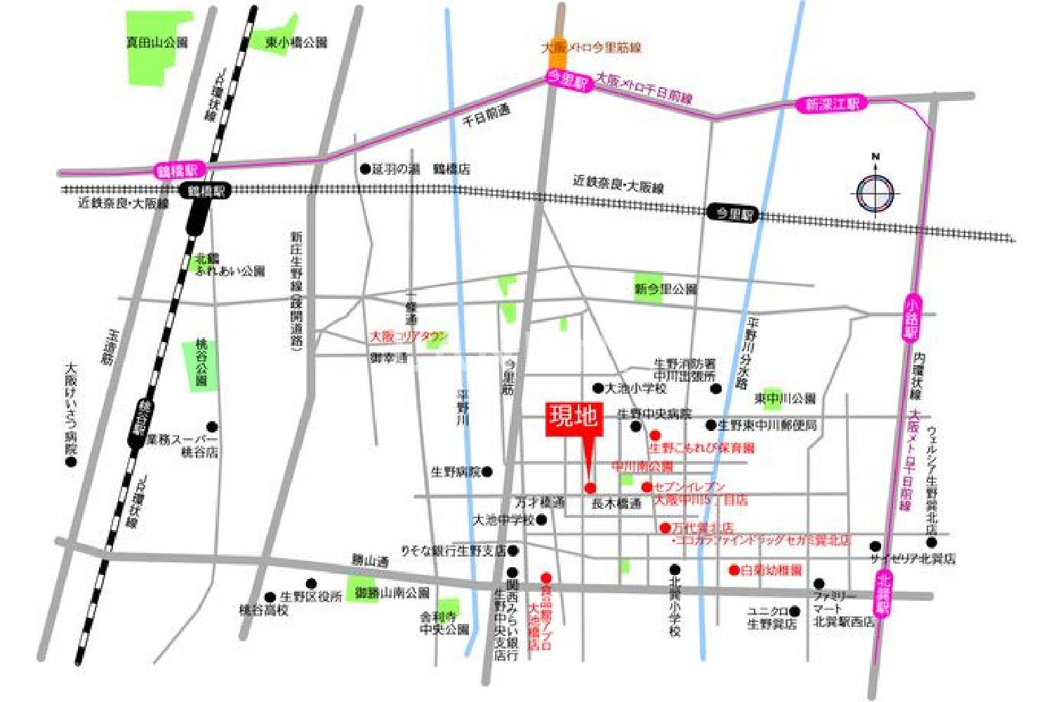 大阪府大阪市生野区中川5丁目 一棟売りアパート 165.31㎡ 官网图片 4