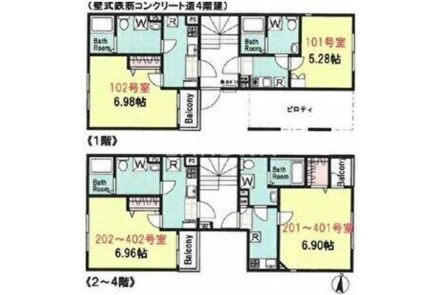 東京都墨田区立川2丁目 一棟売りマンション 79.52㎡