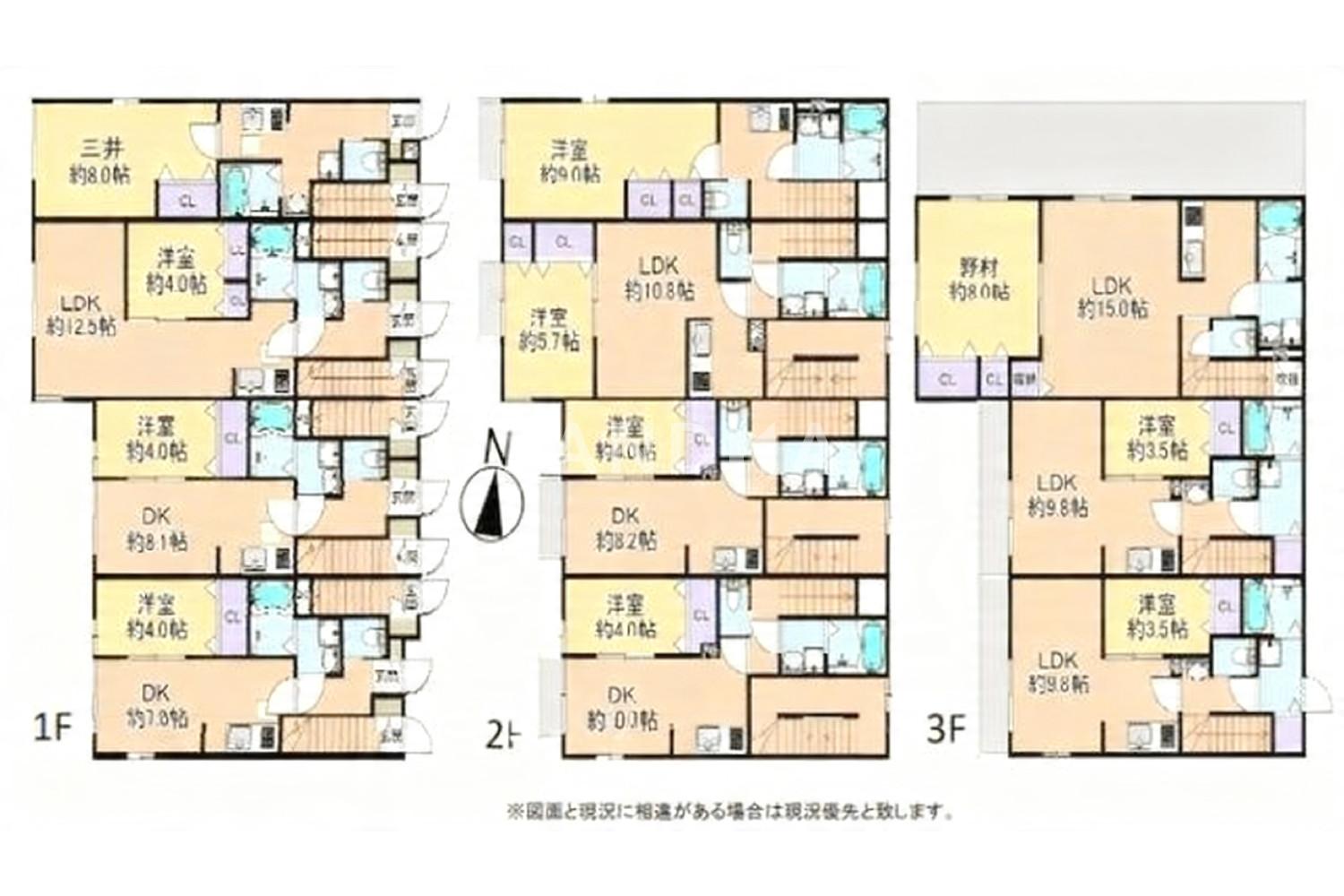 東京都葛飾区亀有五丁目12-13 一棟売りアパート 287.26㎡ 官网图片 2