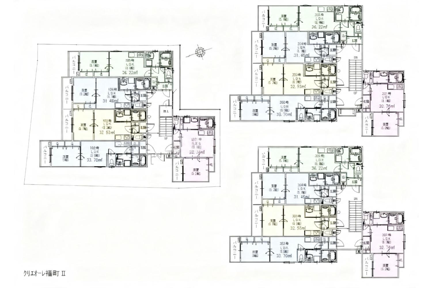 大阪府大阪市西淀川区福町2丁目11-46 一棟売りアパート 330.53㎡ 官网图片 2