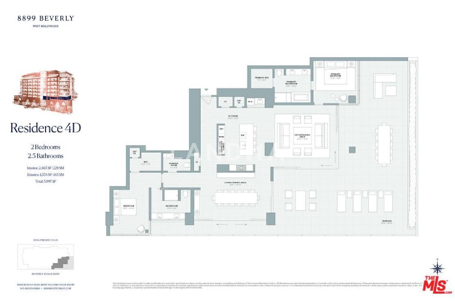 8899 Beverly Boulevard #4D 官网图片 20