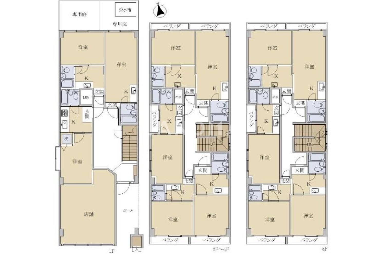 大阪府大阪市住之江区東加賀屋4丁目 一棟売りマンション 150.01㎡ 官网图片 10