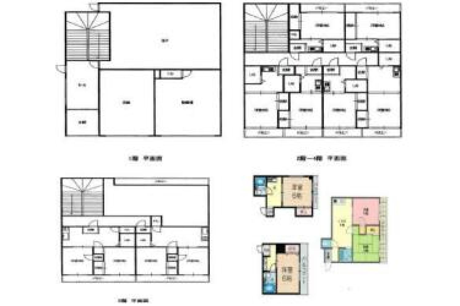 大阪府大阪市東成区深江橋北 一棟売りマンション 192.79㎡ 官网图片 2