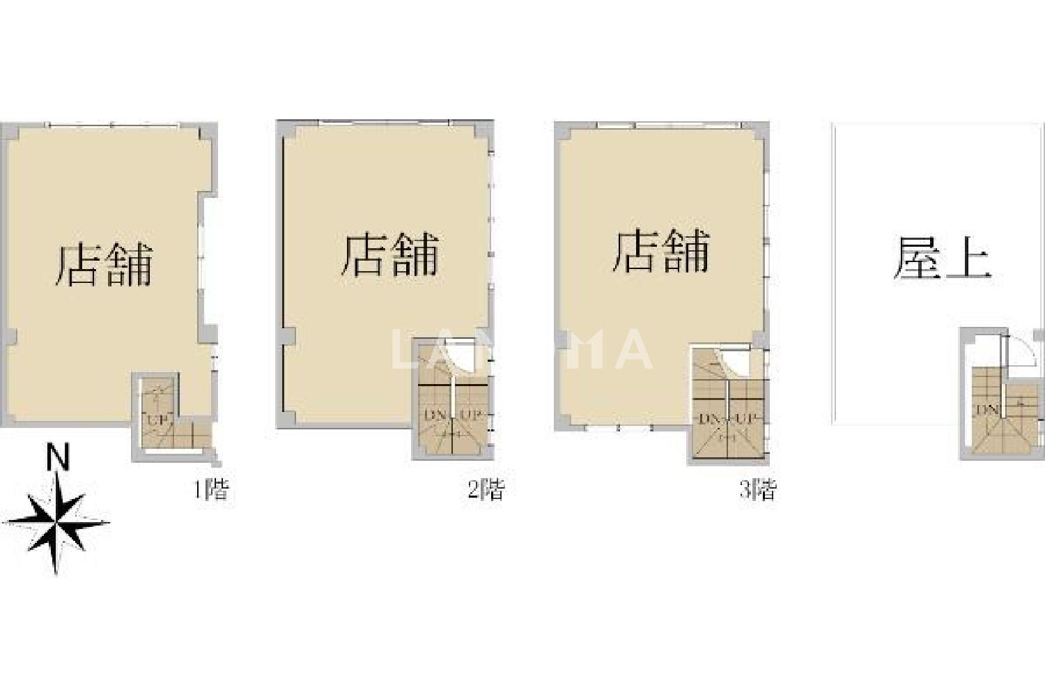 京都府京都市中京区西木屋町通六角下る山崎町 一棟売りビル 44.39㎡ 官网图片 2