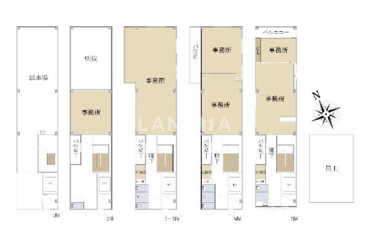 大阪府大阪市中央区玉造2丁目 一棟売りビル 192.43㎡ 官网图片 5