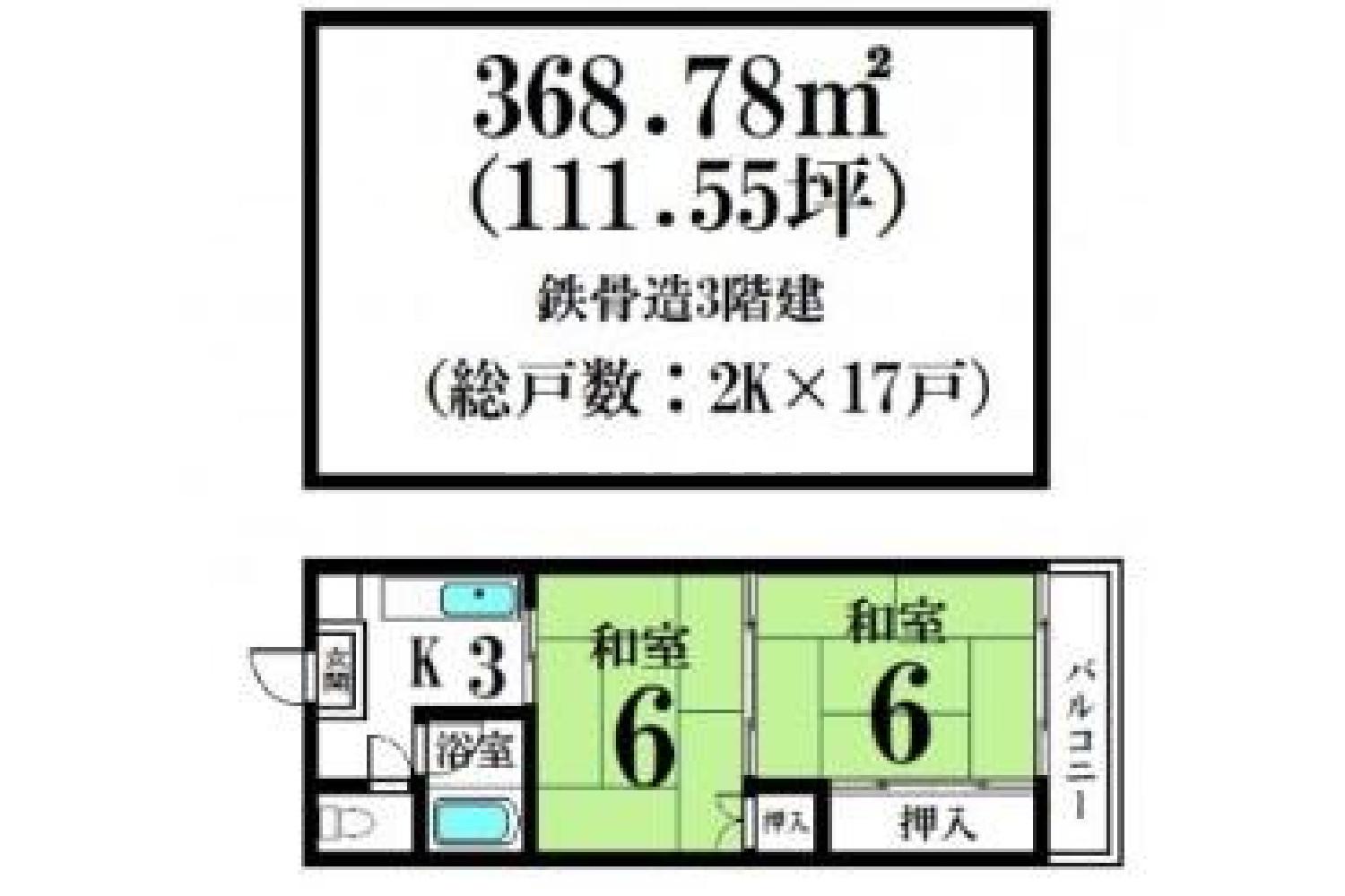 京都府京都市伏見区深草善導寺町1 一棟売りマンション 368.78㎡ 官网图片 3