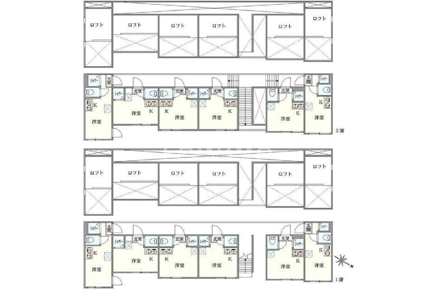 東京都渋谷区本町2丁目 一棟売りアパート 139.84㎡ 官网图片 3