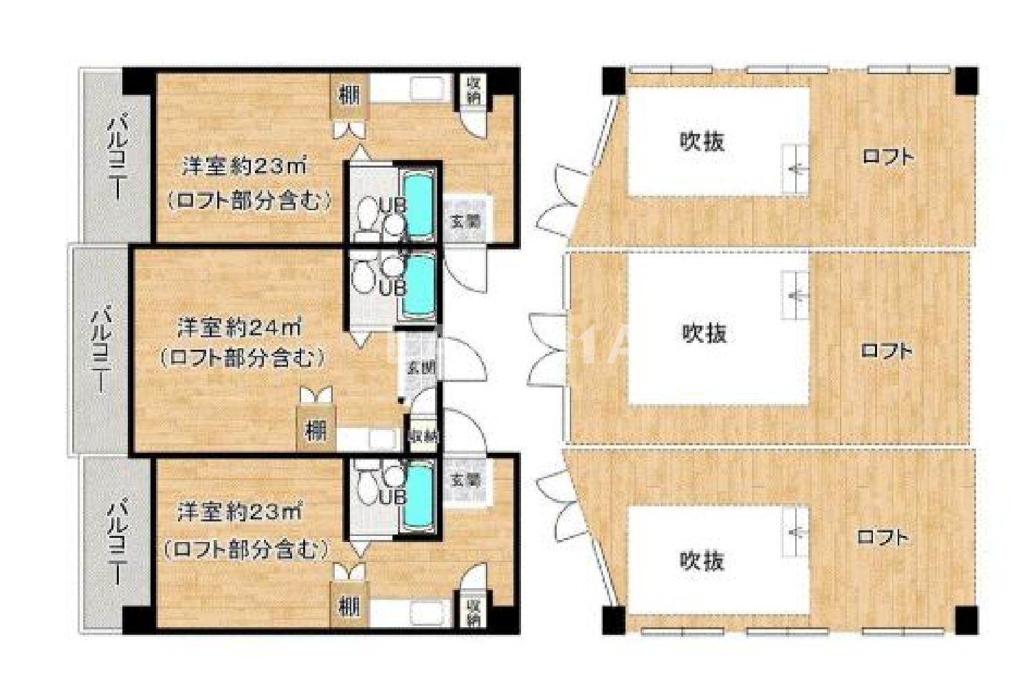 大阪府大阪市生野区桃谷 一棟売りマンション 92.07㎡ 官网图片 2