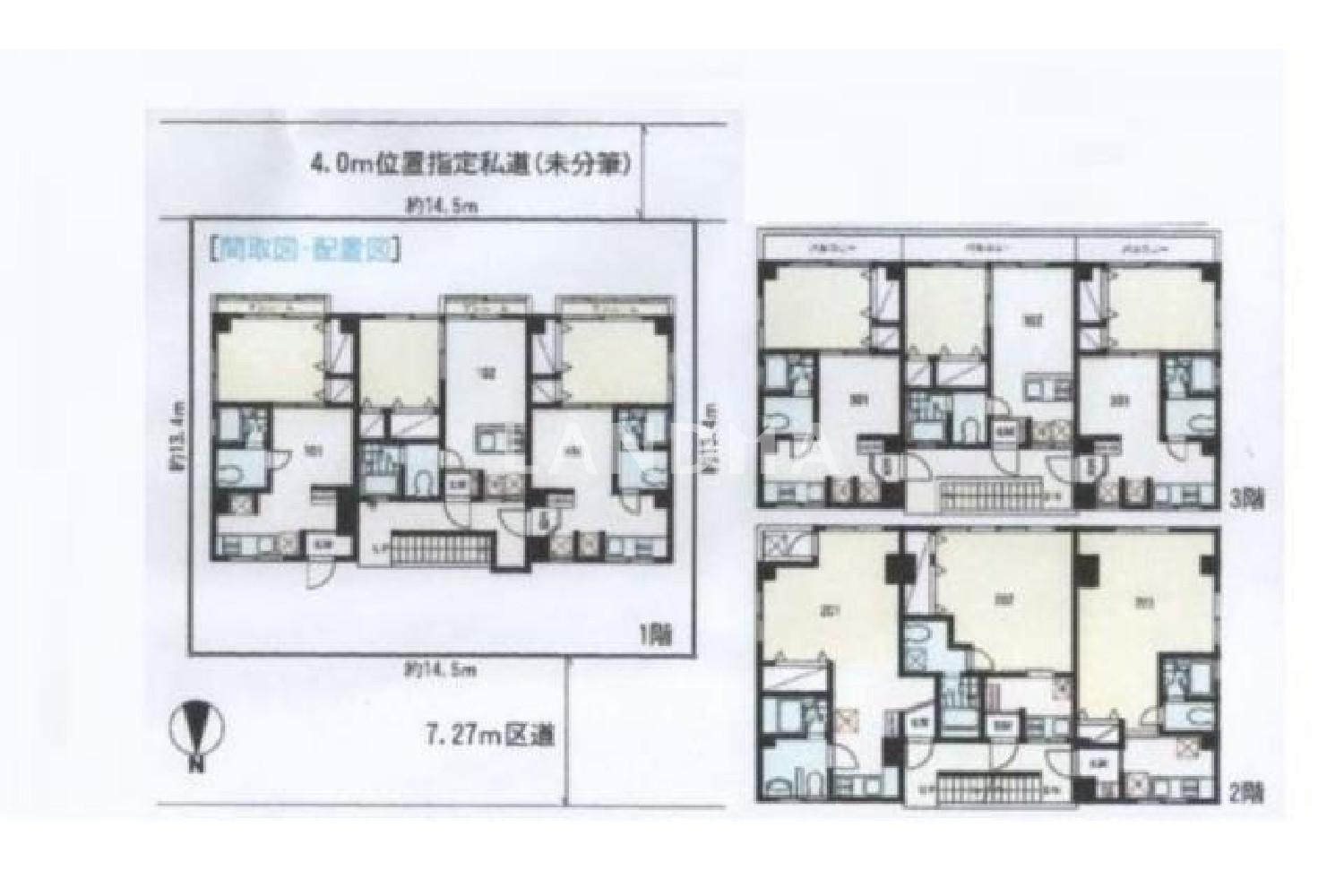 東京都大田区久が原6丁目 一棟売りマンション 224.69㎡ 官网图片 6