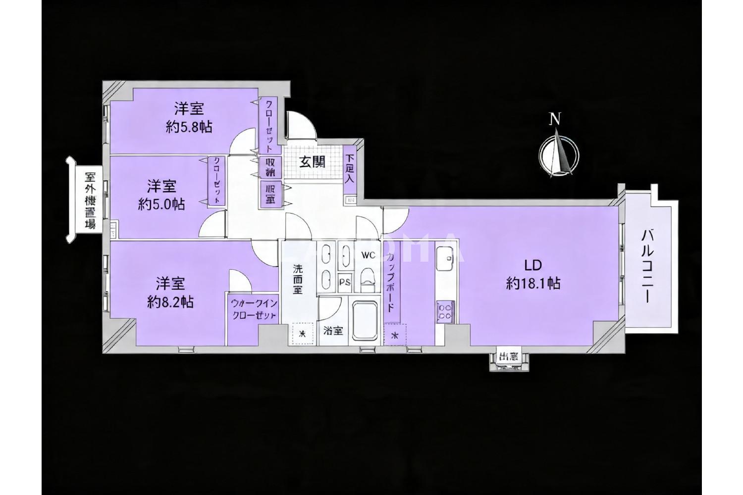 広尾ガーデンヒルズウエストヒルK棟 官网图片 8
