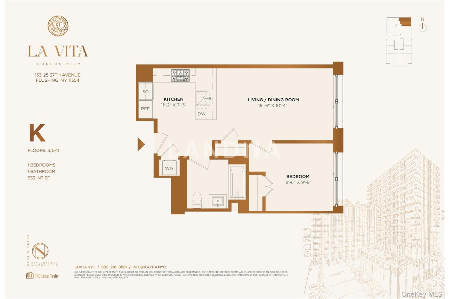 133-25 37 Avenue  Unit 8K 官网图片 8