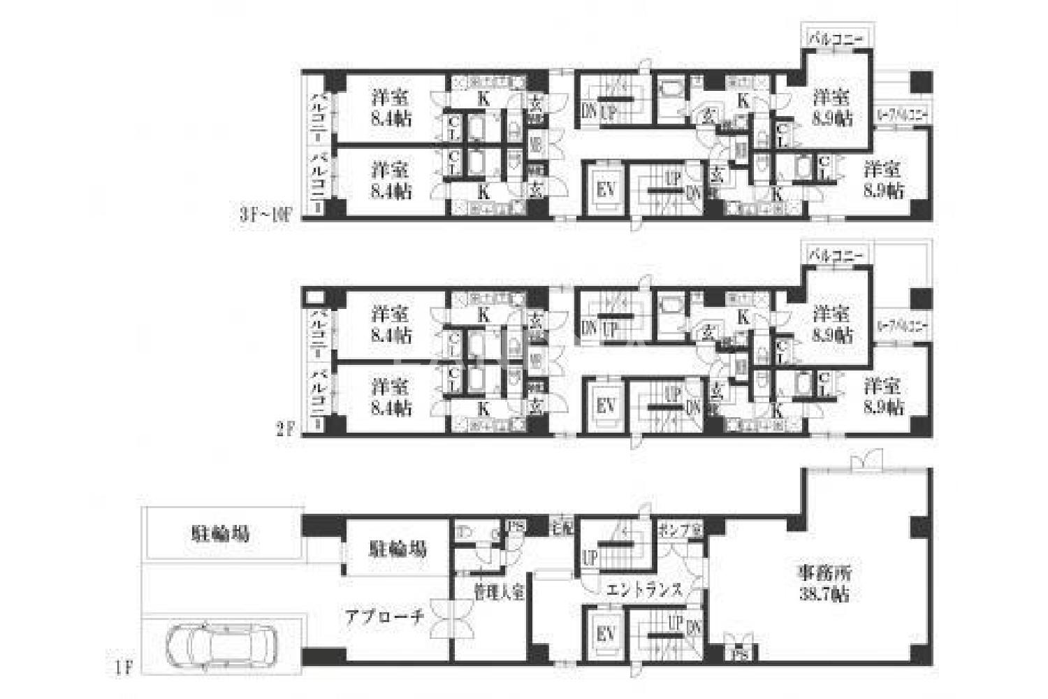 京都府京都市下京区木津屋橋通油小路東入南町503 一棟売りマンション 293.97㎡ 官网图片 7