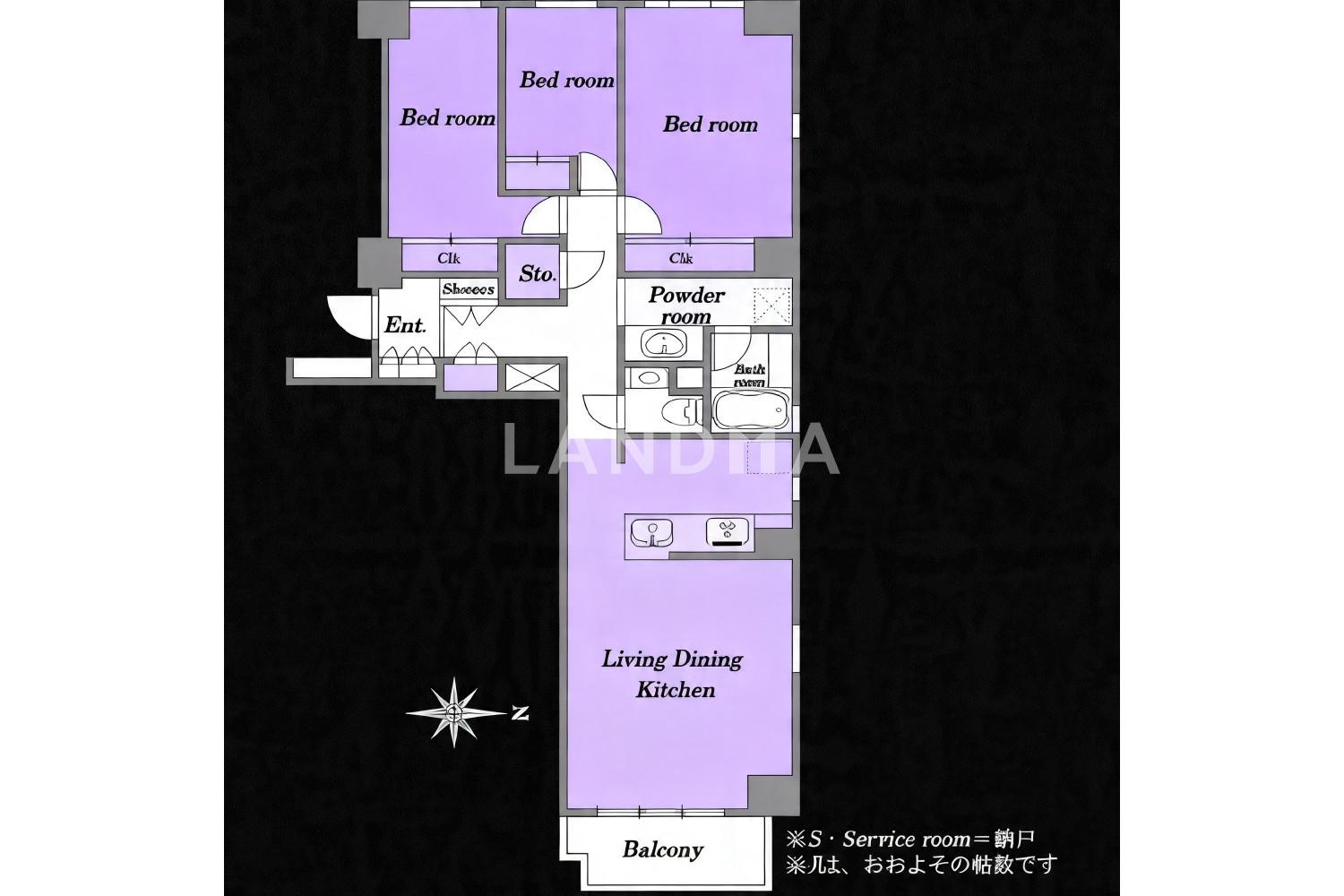 広尾ガーデンヒルズ ウエストヒル J棟 官网图片 4