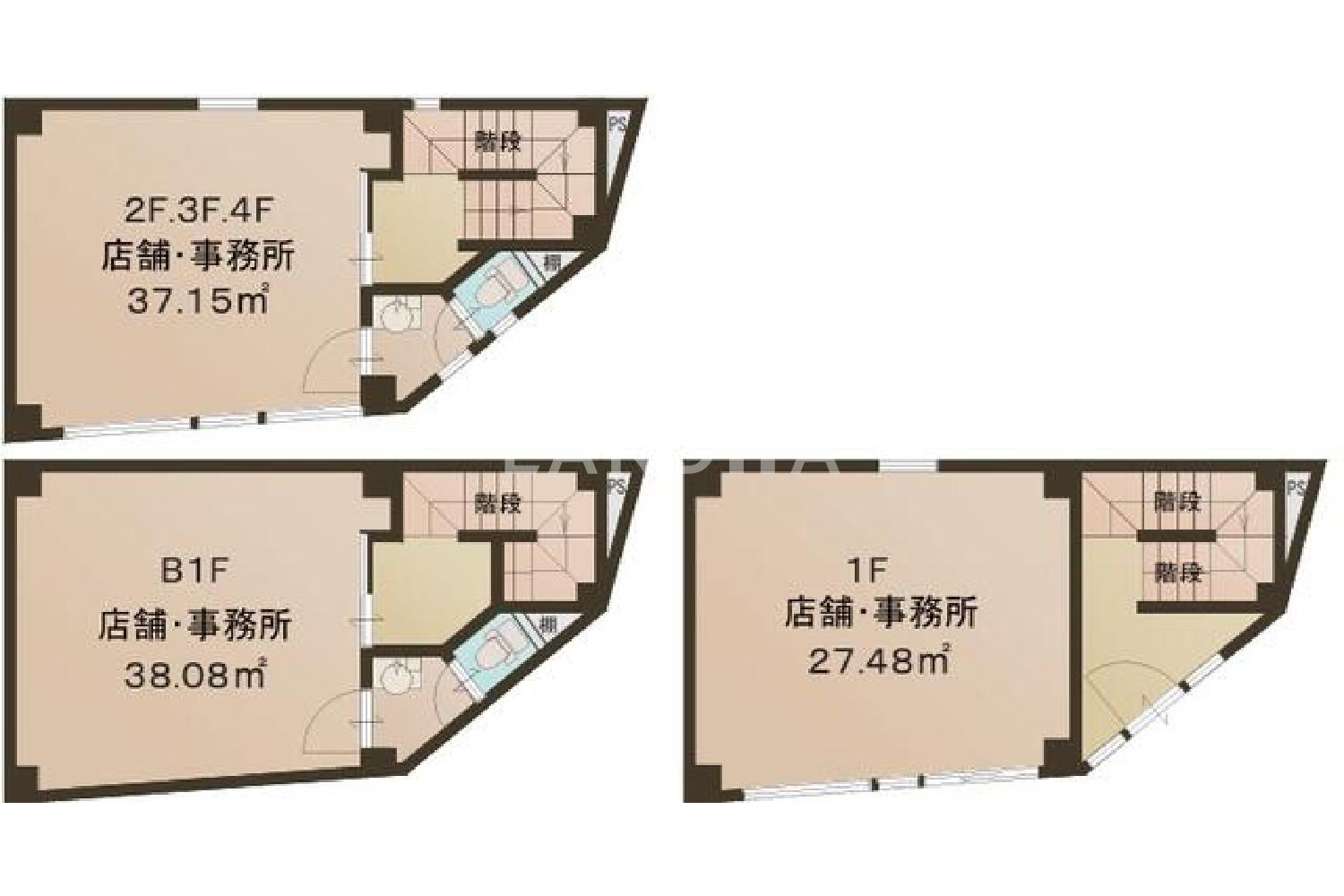 東京都豊島区巣鴨1丁目 一棟売りビル 44.5㎡