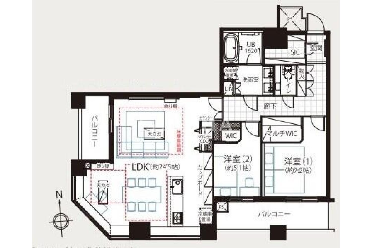 東京都港区港南4丁目 投資用マンション 98.43㎡ 官网图片 2
