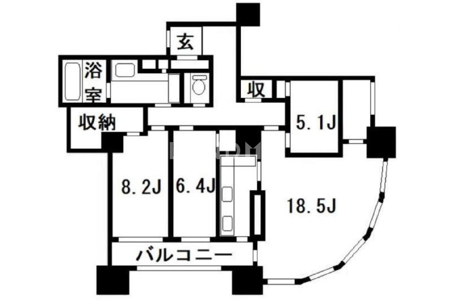 東京都港区東新橋1丁目 投資用マンション 106.23㎡ 官网图片 5