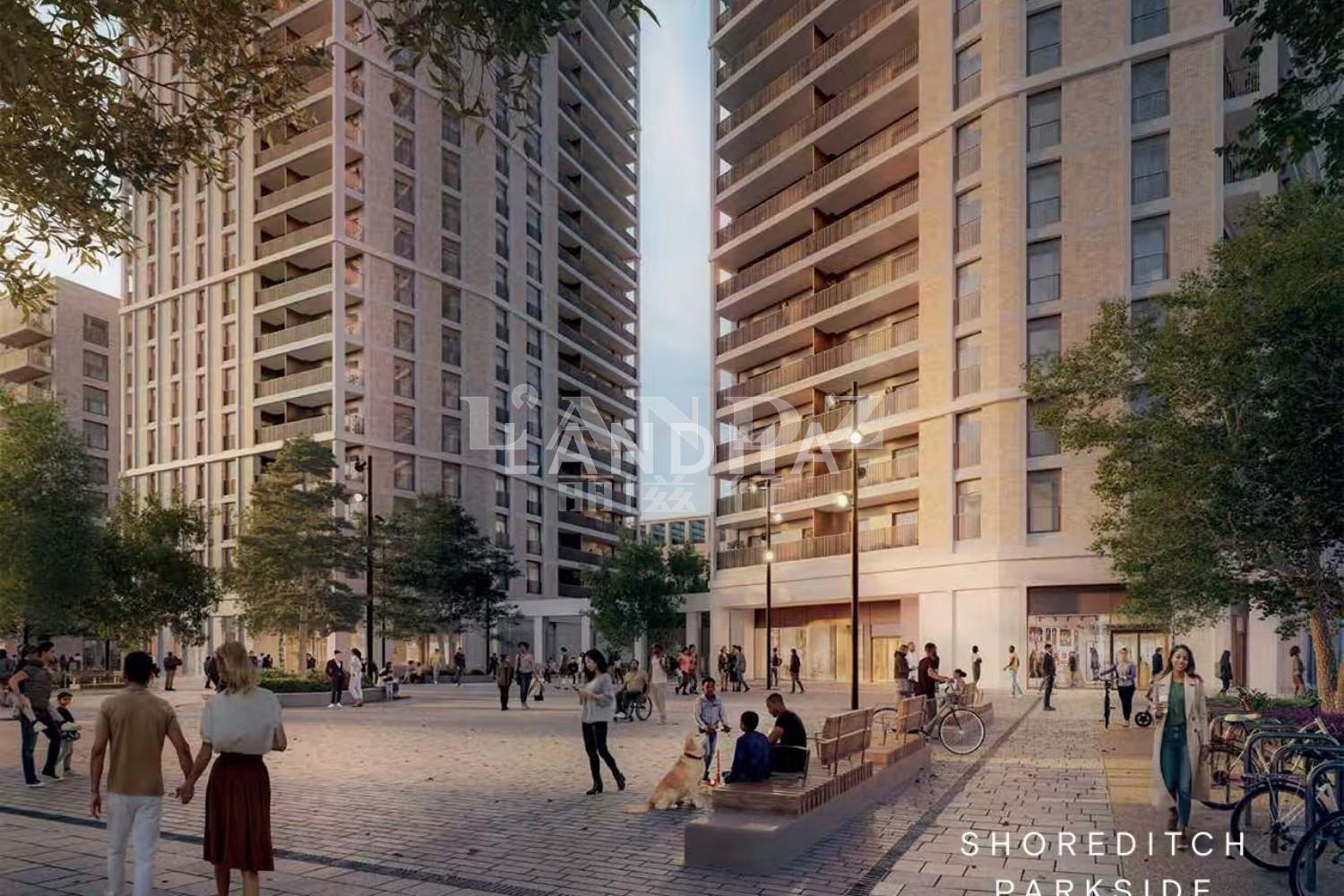 肖尔迪奇公园畔公寓Shoreditch Parkside
