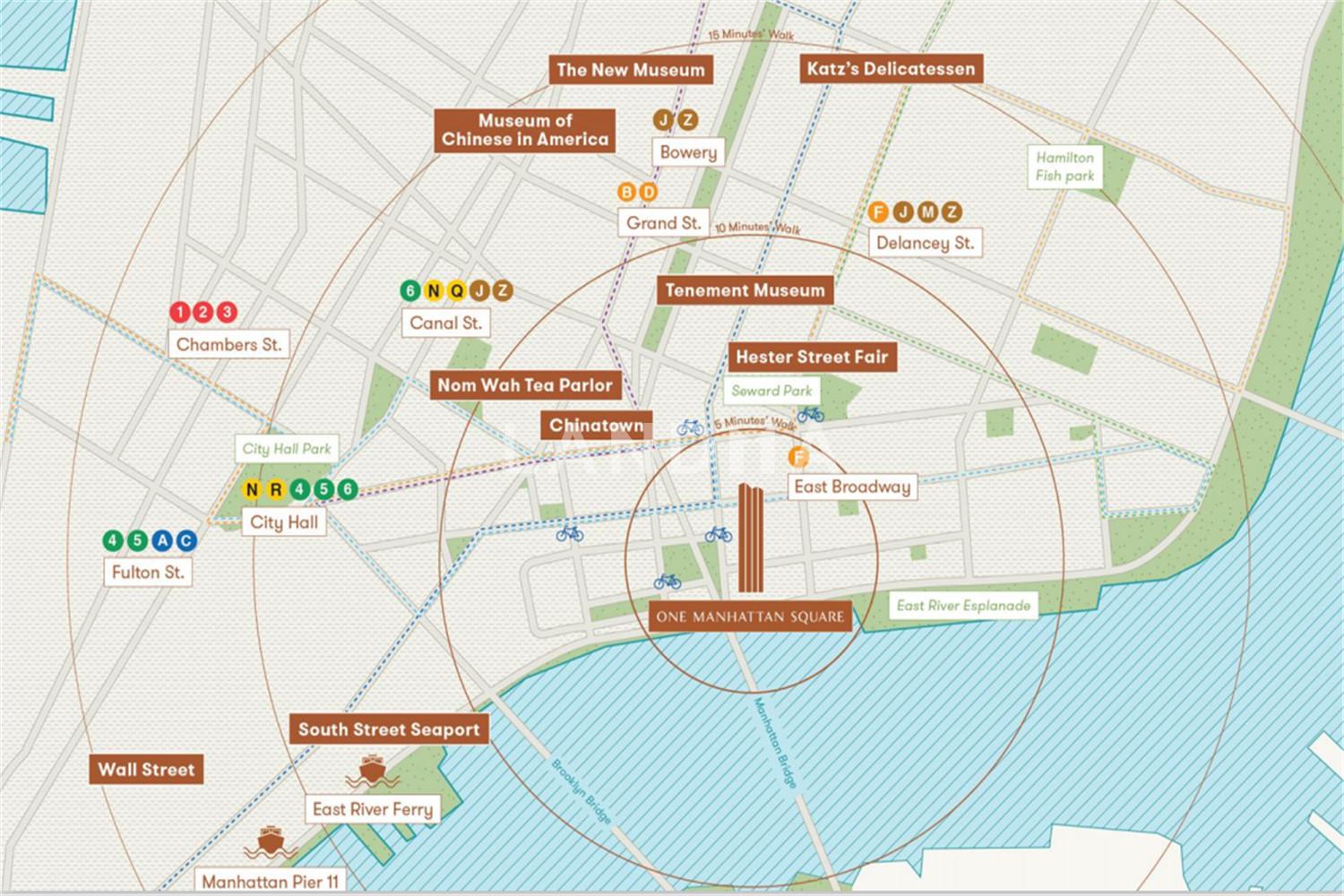 曼哈顿广场1号One Manhattan Square 官网图片 31