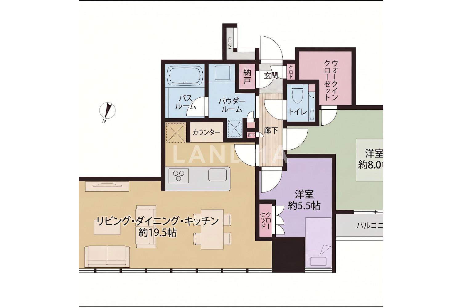 プレミストタワー白金高輪 官网图片 13